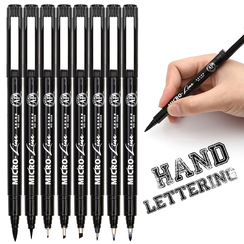 8 Pcs Calligraphy Pens